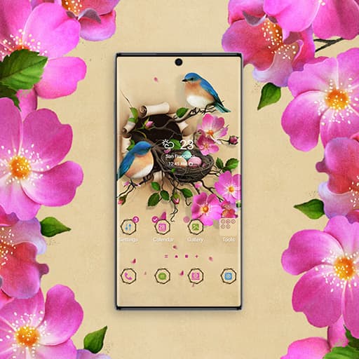 Gemütliches Nest Für Ostern