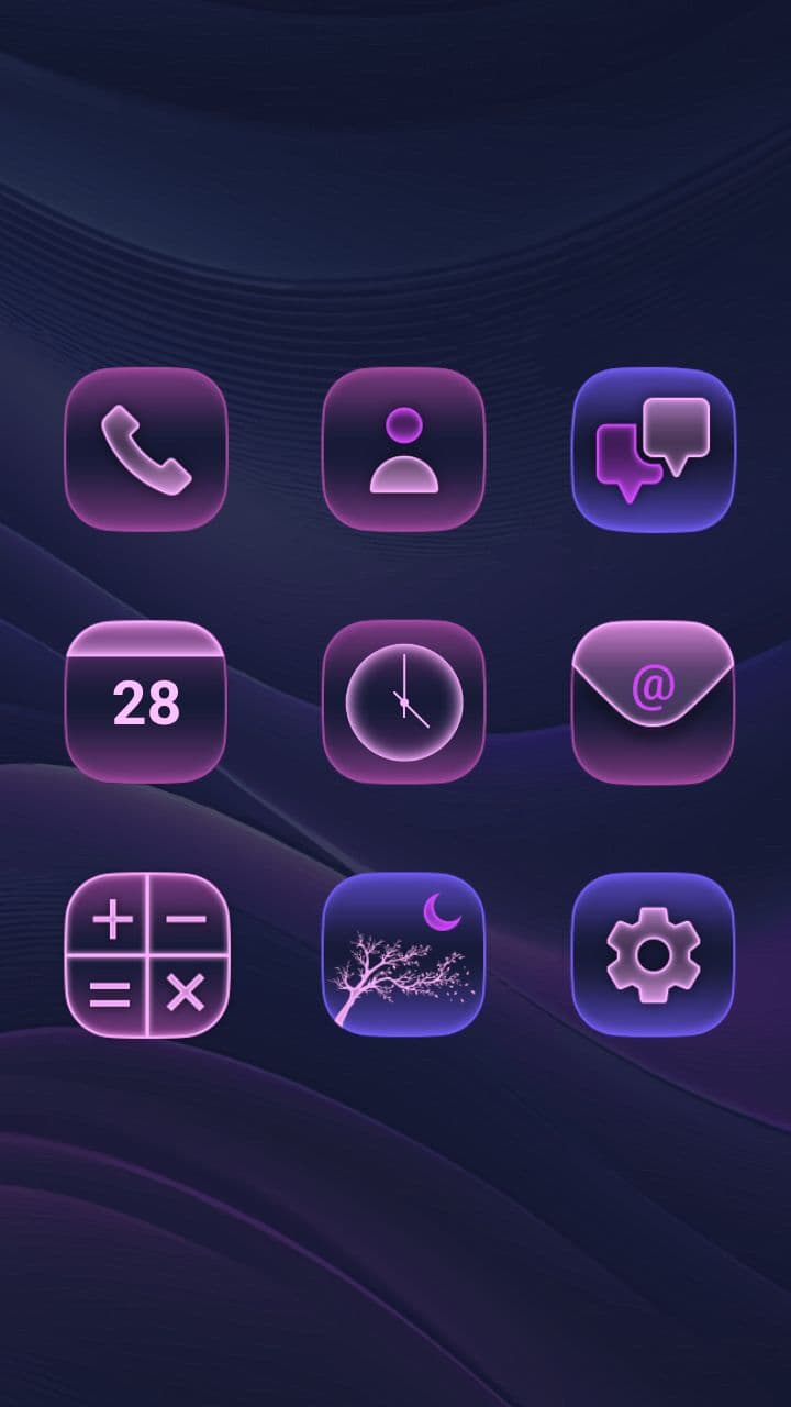 Abstraktes Gewelltes Leinen