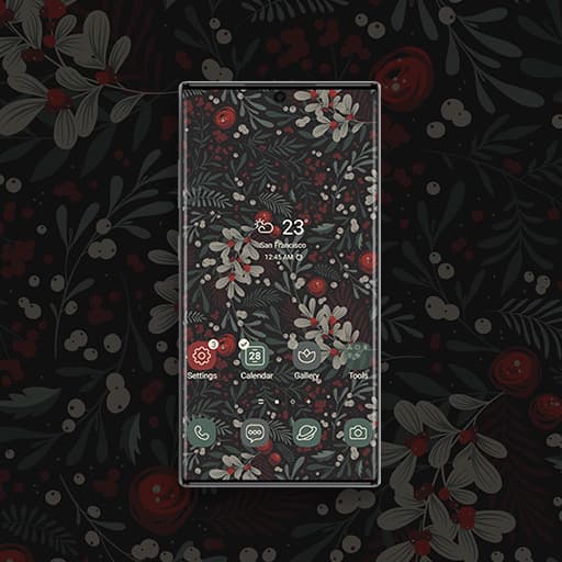 Wunderliches Winterlaub