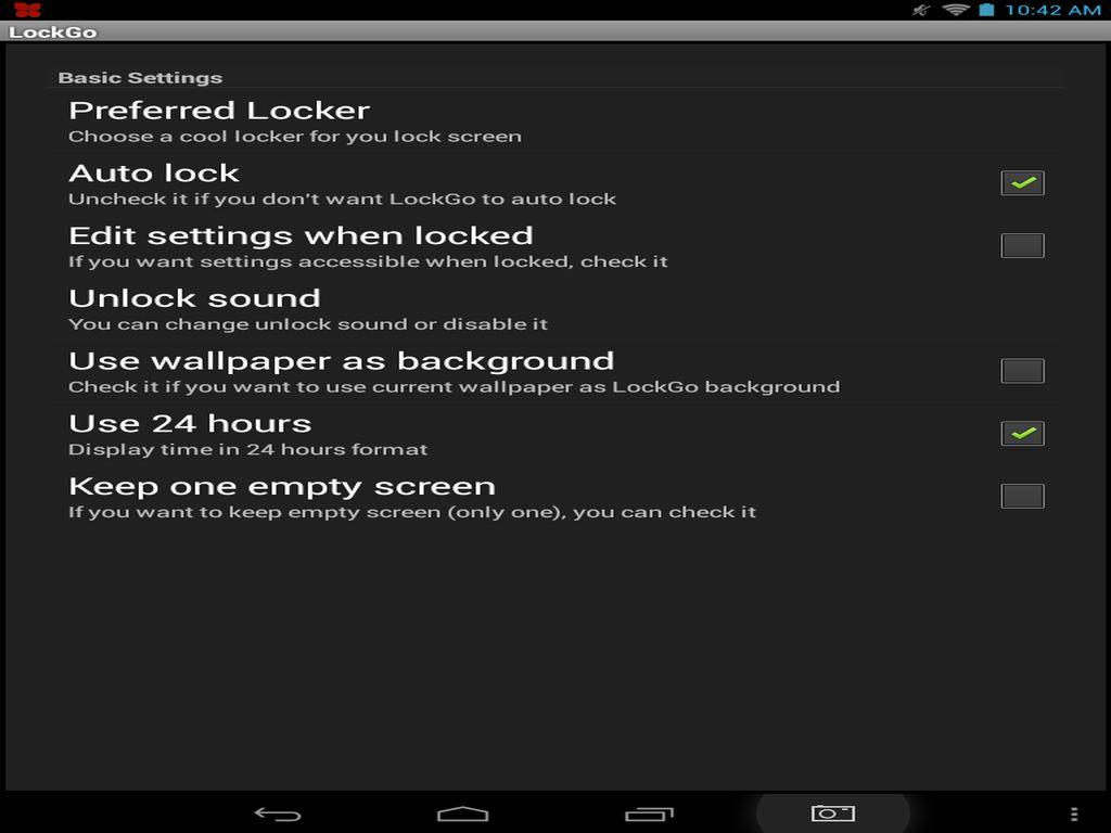 Mobgo Screen Locker