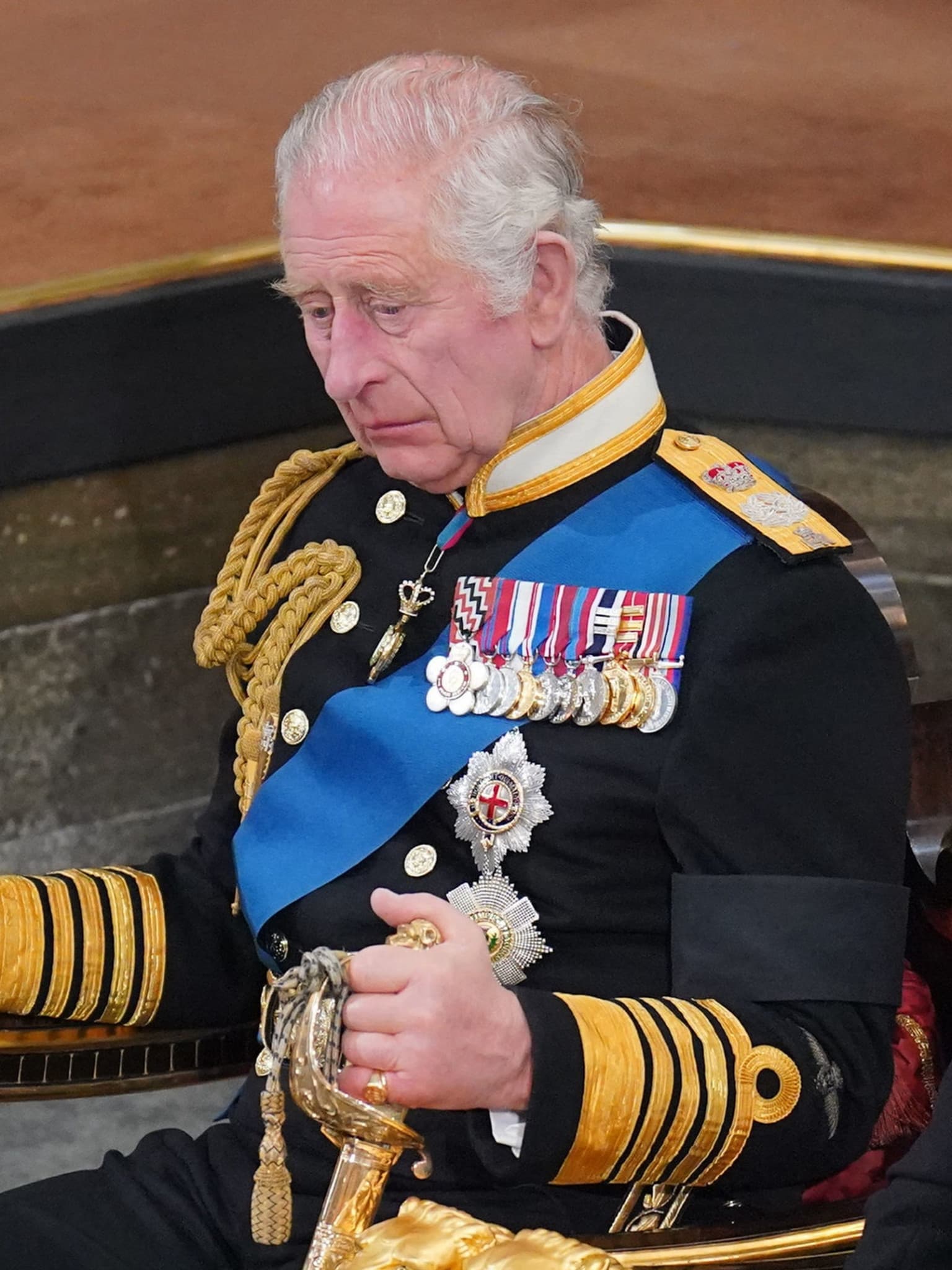 König Charles hat am Todestag von Königin Elizabeth II