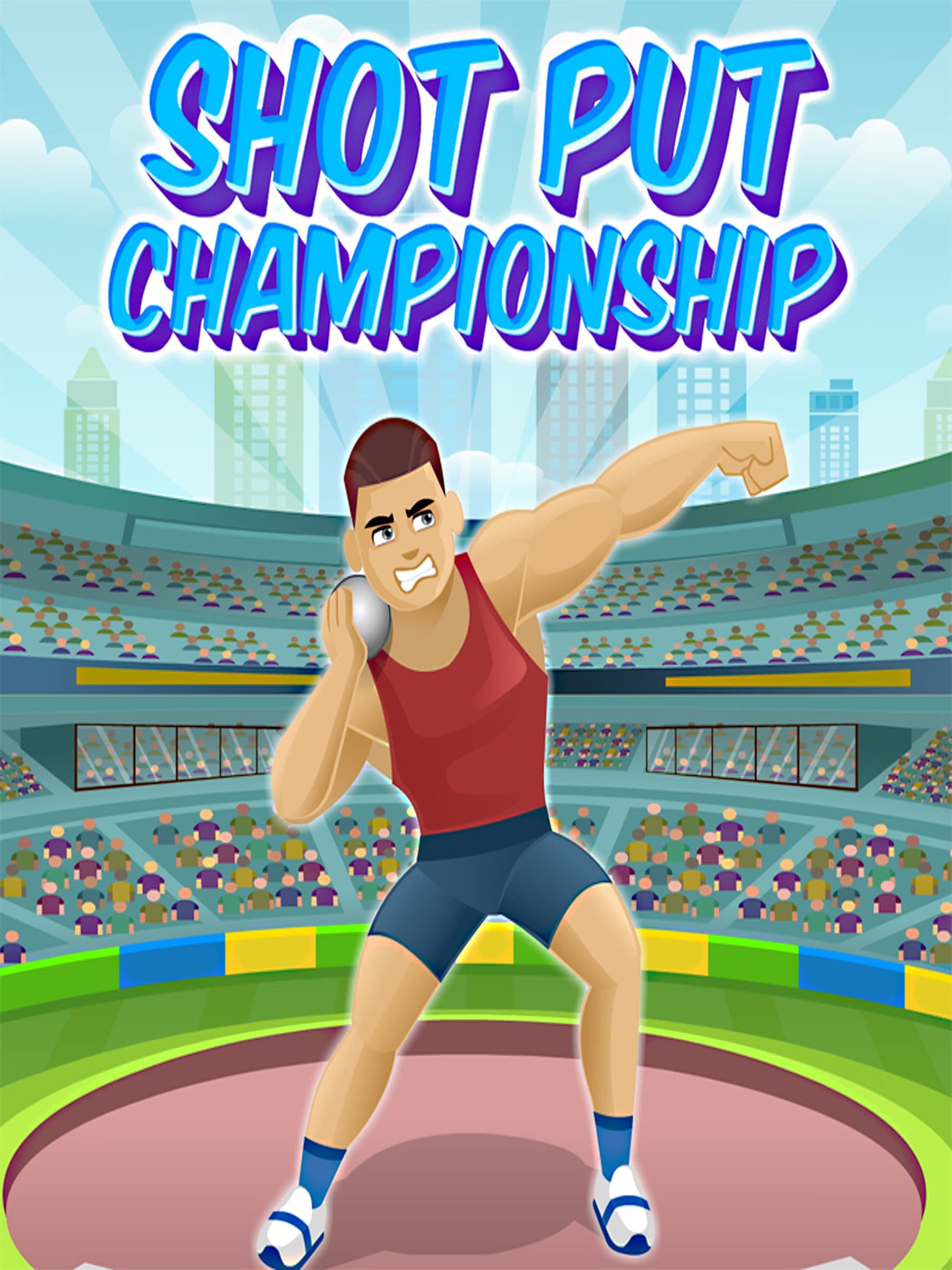 Meisterschaft im Kugelstoßen