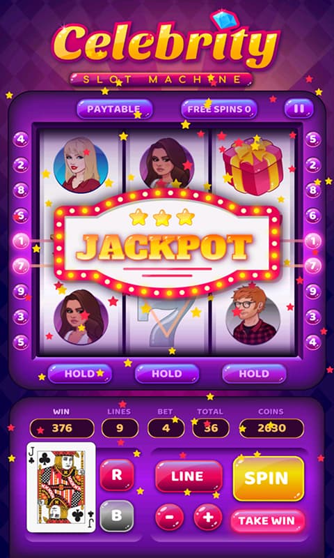 Celebrity Slot Machine
