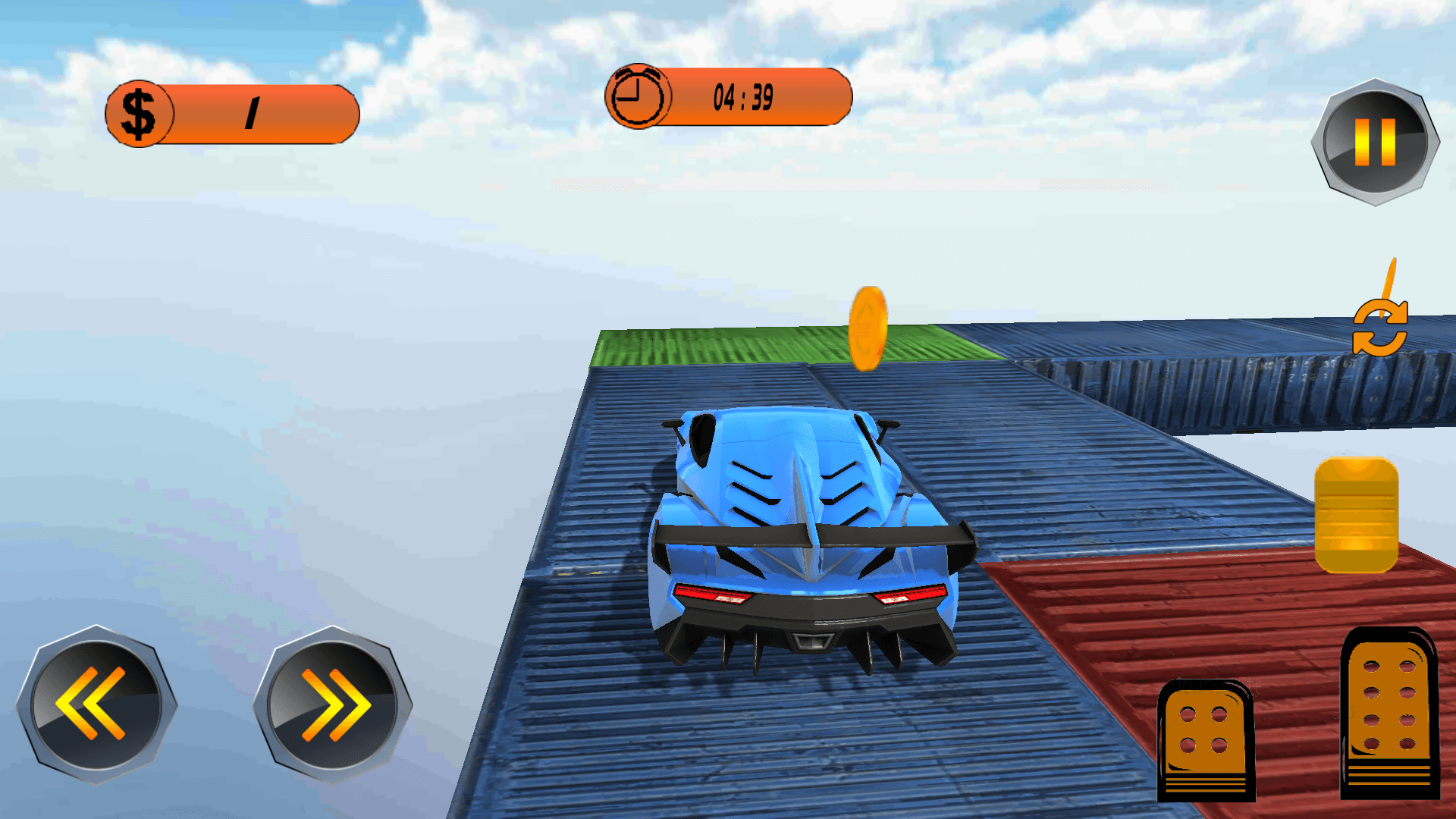 Impossible Track Car Stunt