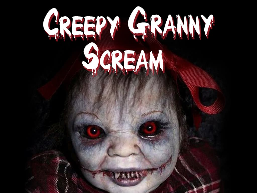 Creepy Granny Scream