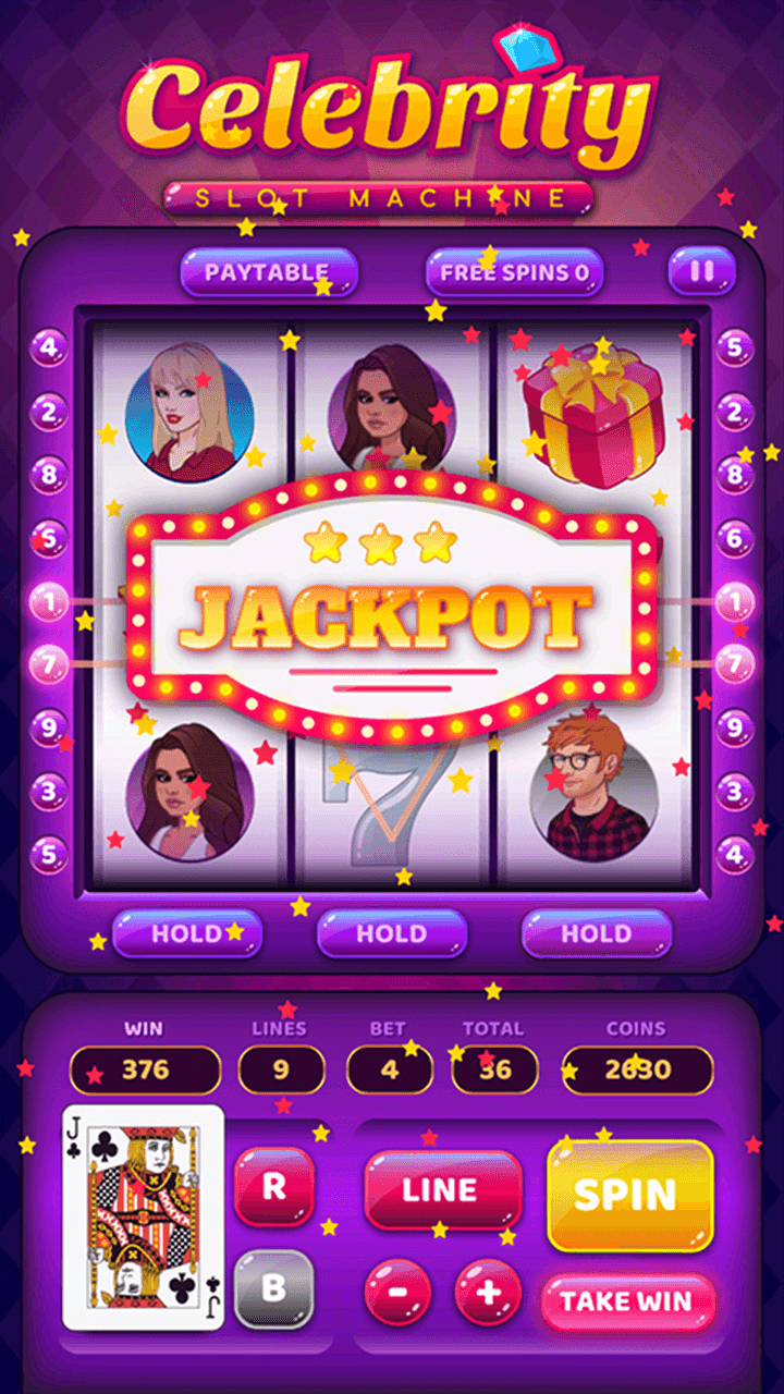 Celebrity Slot Machine