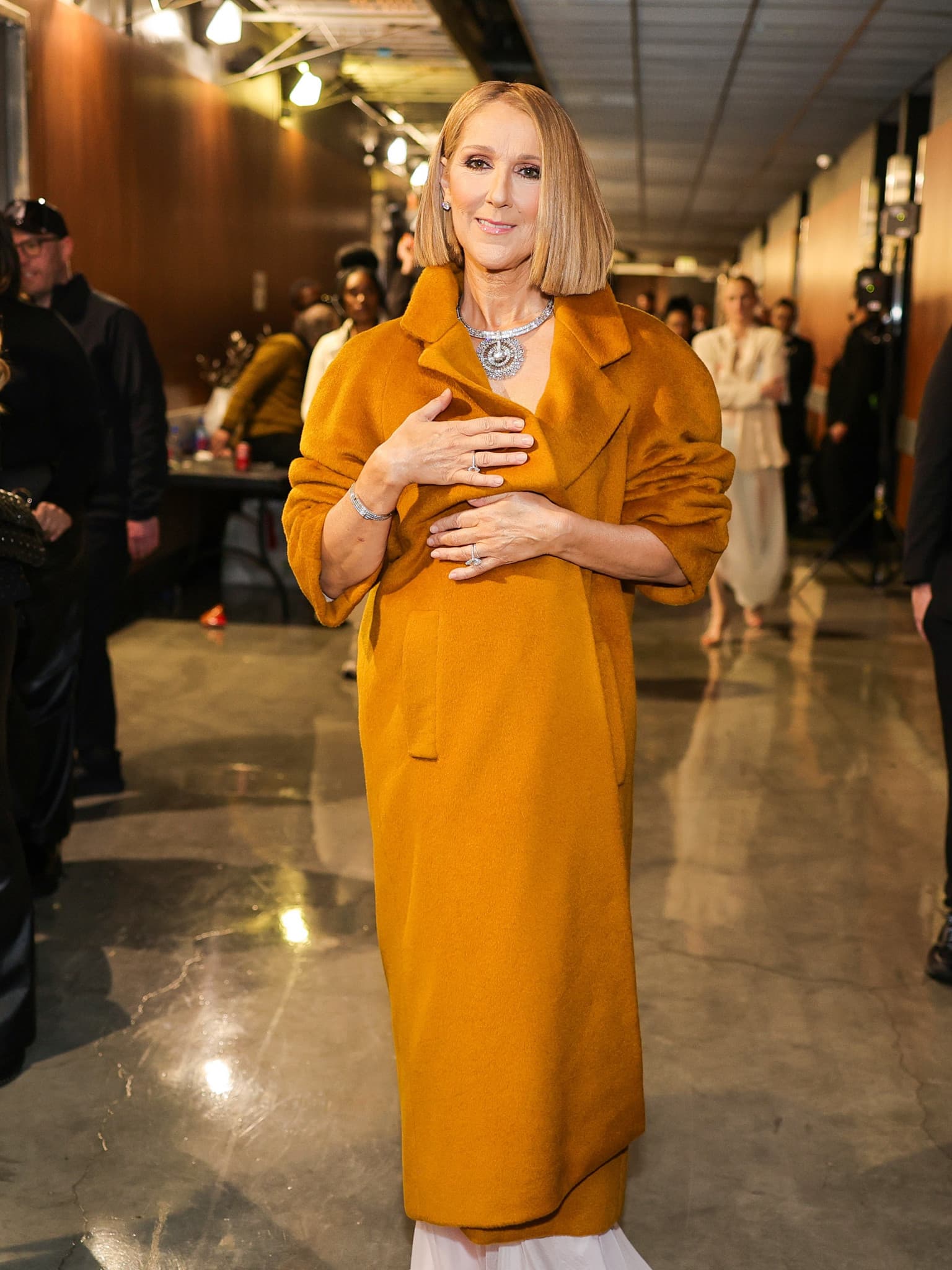 Céline Dion erinnert sich an ihre Nervosität und Aufregung bei überraschendem Grammy-Auftritt
