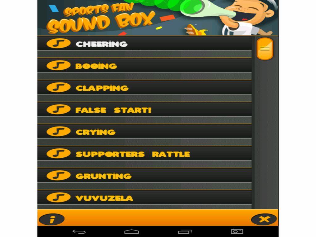 Sports Fan Sound Box