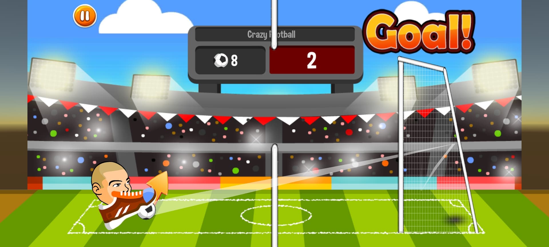 Verrückter Fußball
