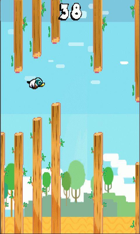 Flapping Duck