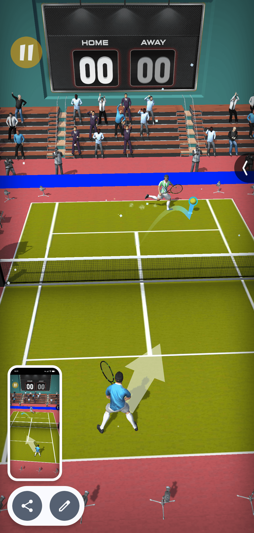 Arcade Tennis Clash