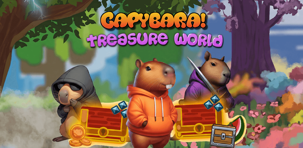 Capybara Treasure World Rush