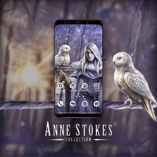 Anne Stokes: Winter Owl