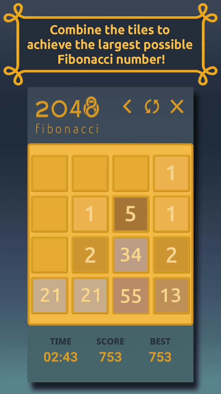 2048 Fibonacci