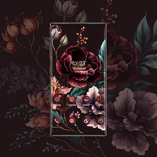Dunkle Blumen