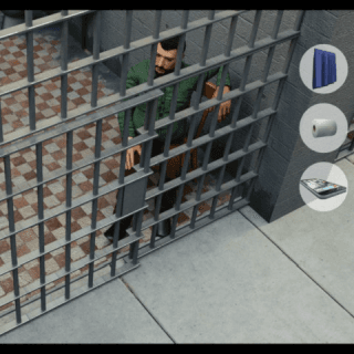 Escape the prison: adventure game
