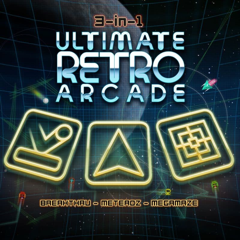 3-in-1 Ultimate Retro Arcade
