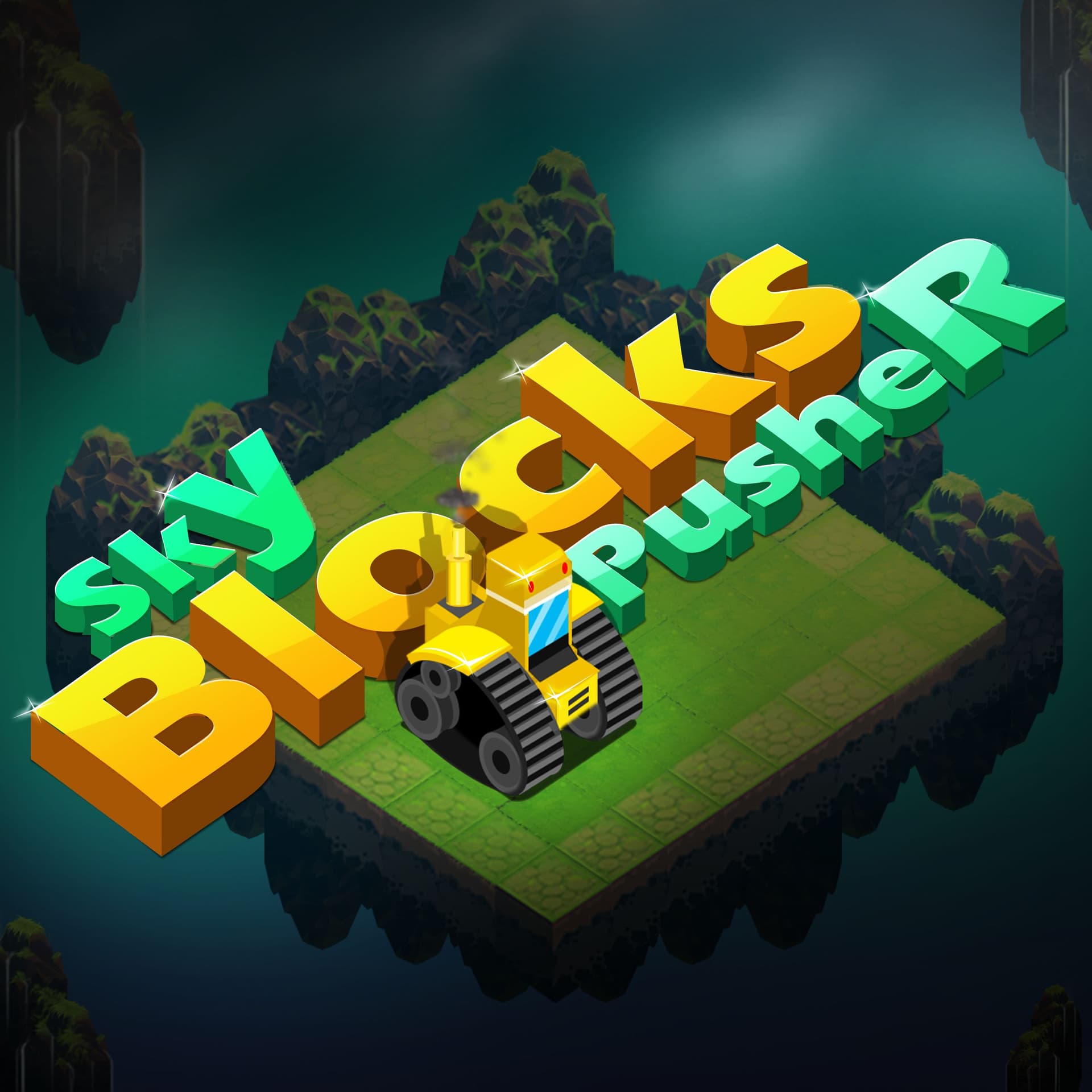 Sky Blocks Pusher