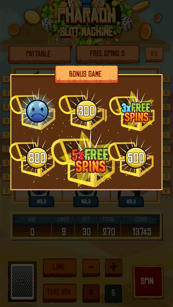 Pharaoh Slot Machine