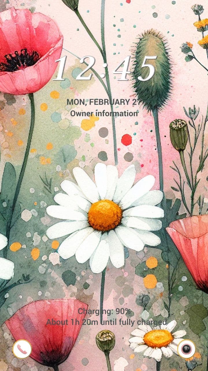 Aquarell Gänseblümchen