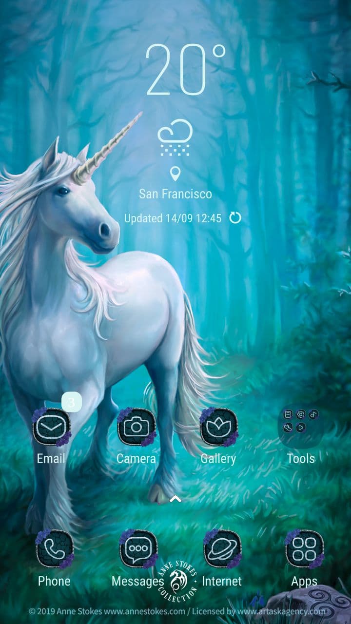 Anne Stokes: Forest Unicorn