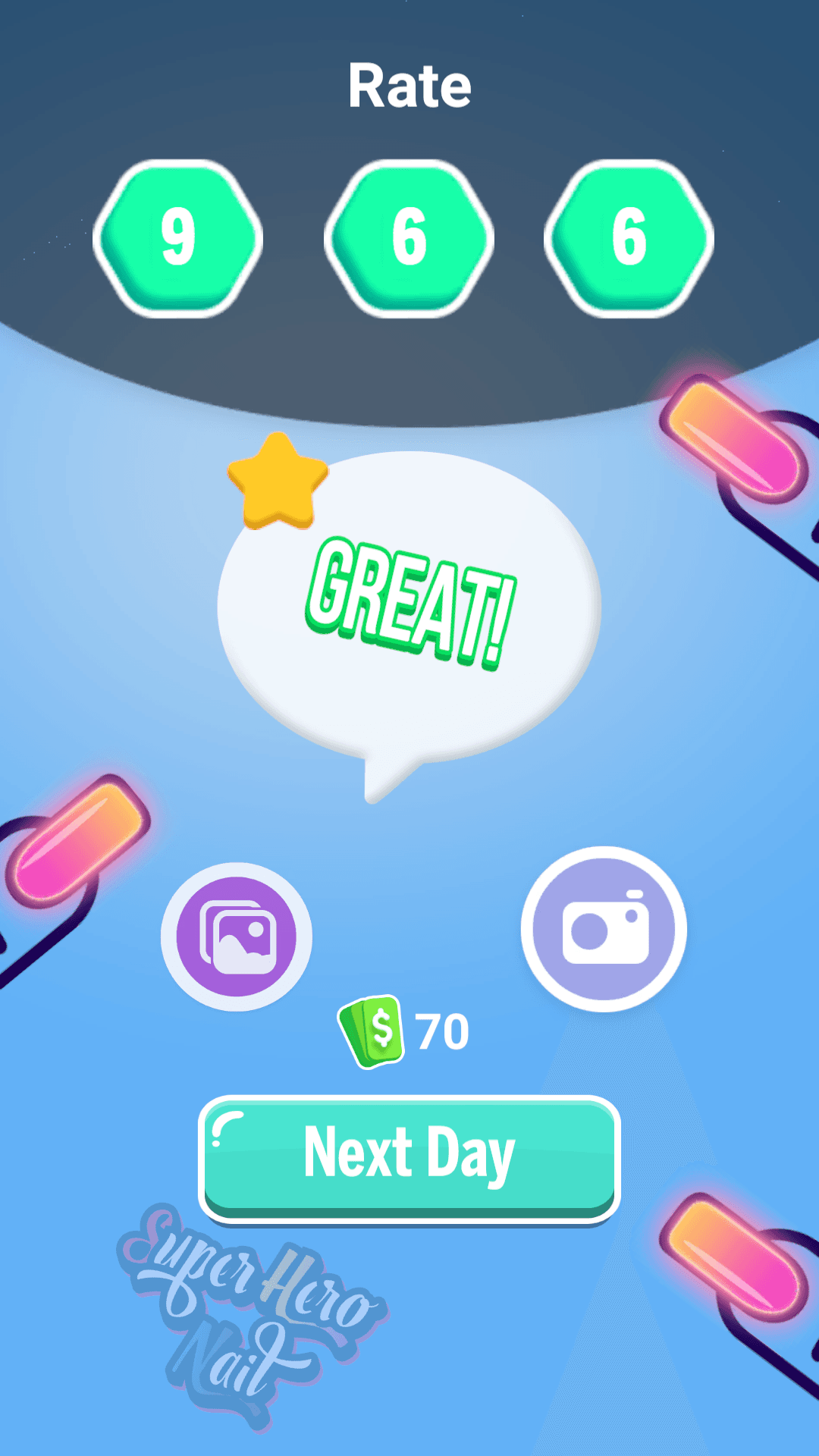 Superhelden-Nagelsalon