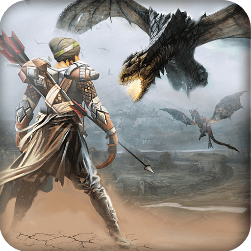 Battle of Mighty Dragons: Archery Game