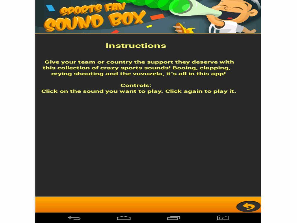 Sports Fan Sound Box