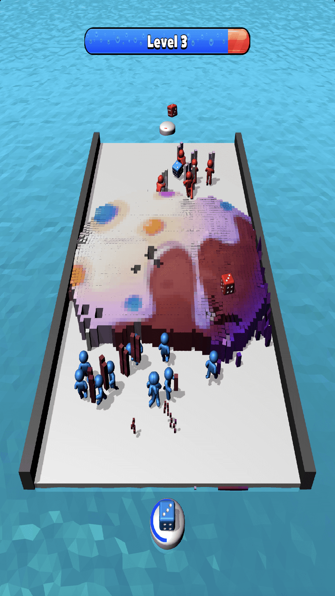 Kunststehlerei 3D Pixels