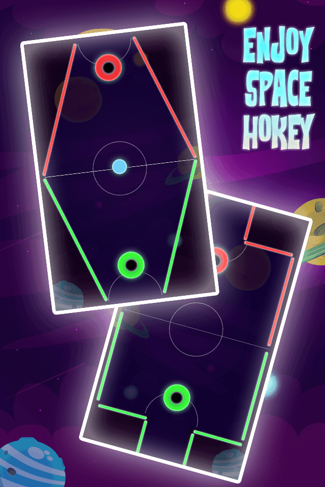 Color Hockey Space Arena