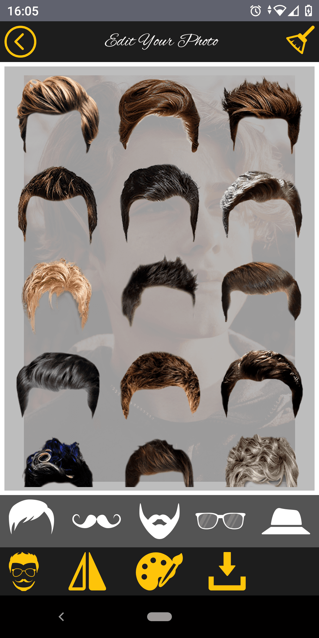 Umstyling für Männer