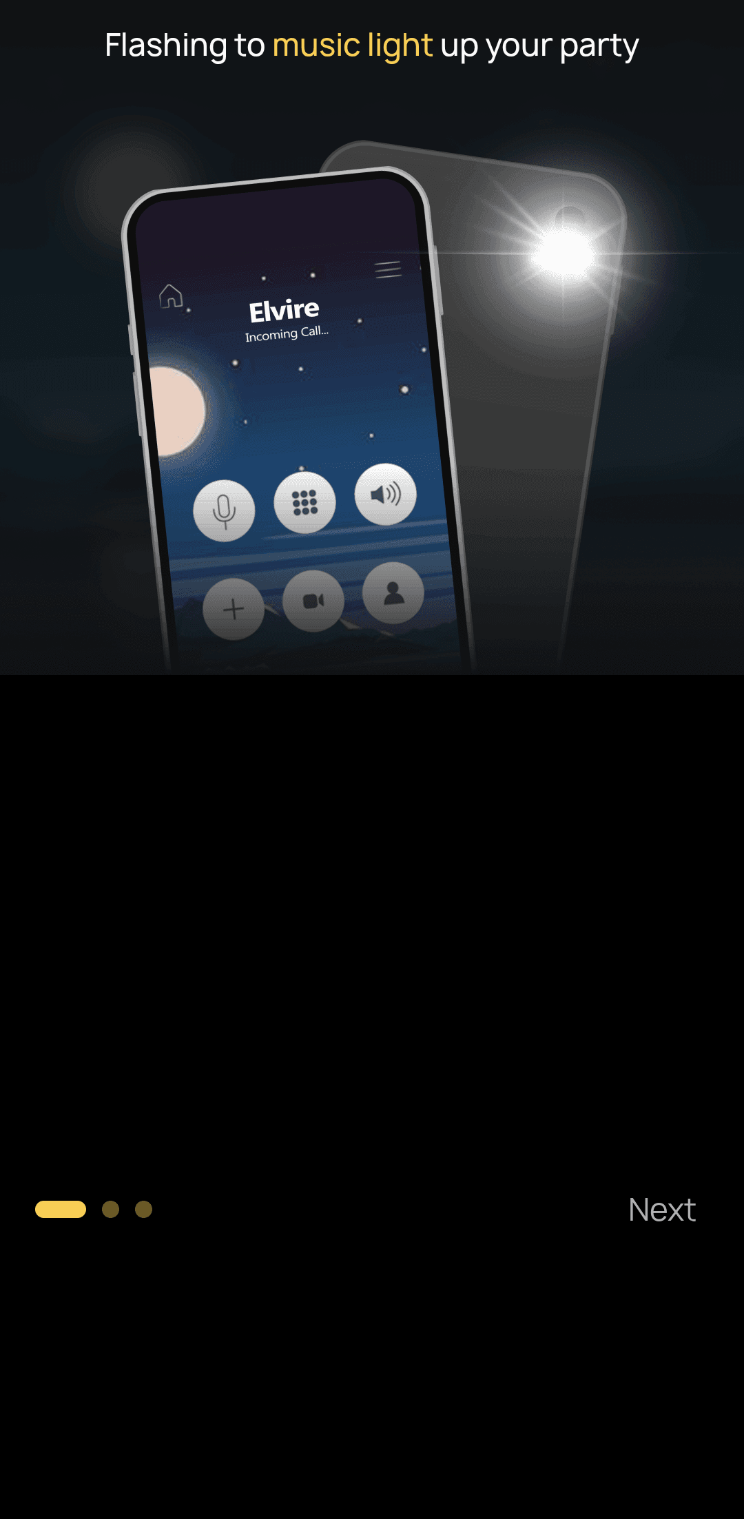 Taschenlampe Led-Benachrichtigungen