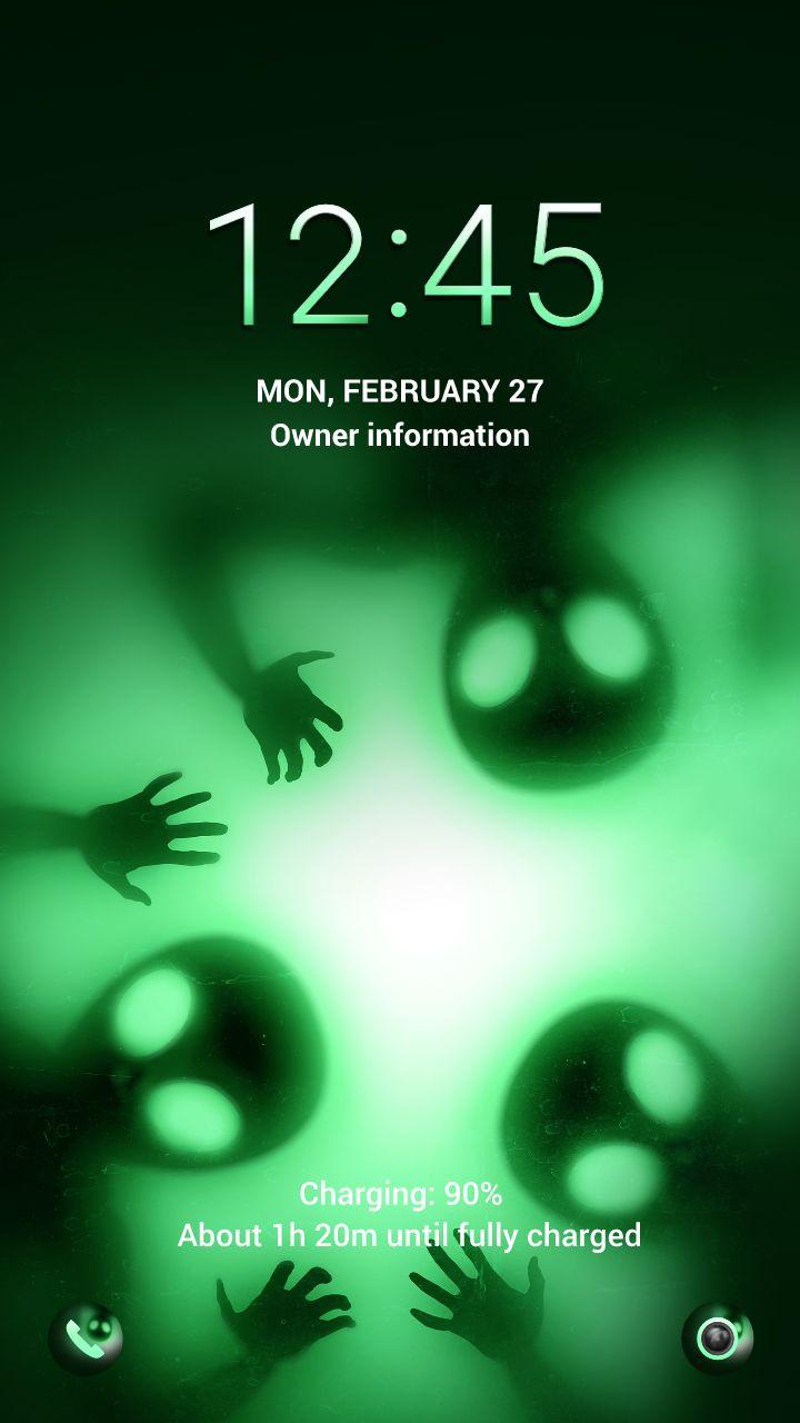 Gruselige Aliens