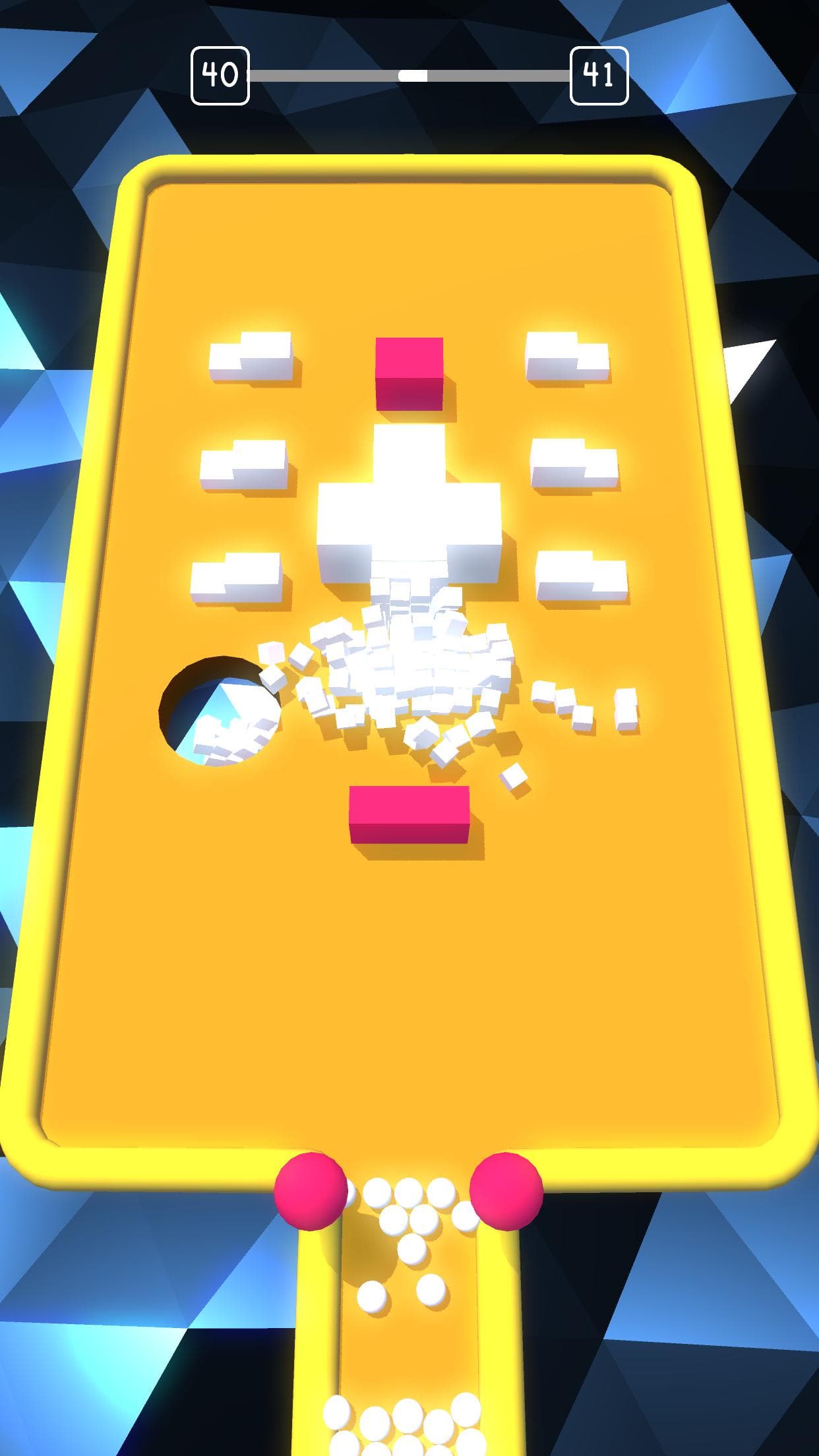 Color Hole – 3D-Lauf mit gleicher Füllung