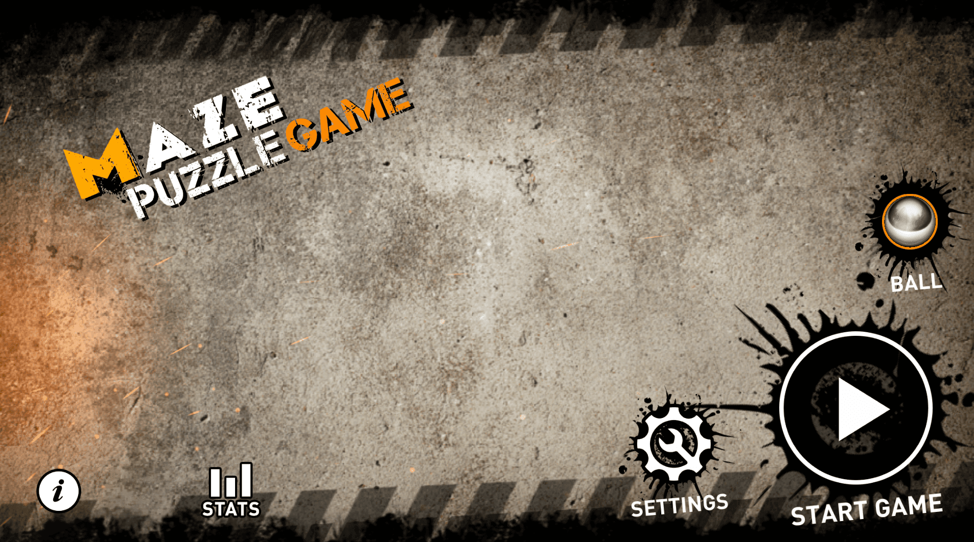 3D Ball im Labyrinth