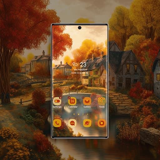 Malerische Herbstlandschaft