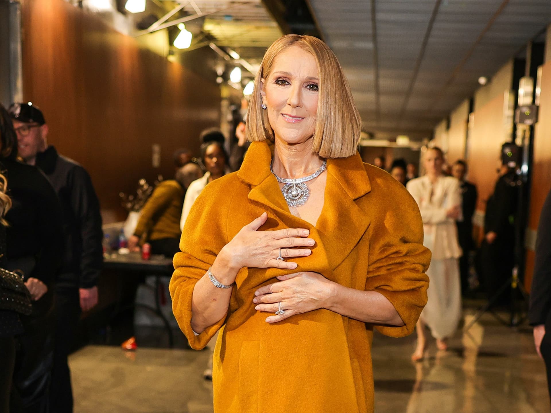 Céline Dion erklärt, dass sie ihr Ruhm dazu treibe, „niemals aufgeben zu...