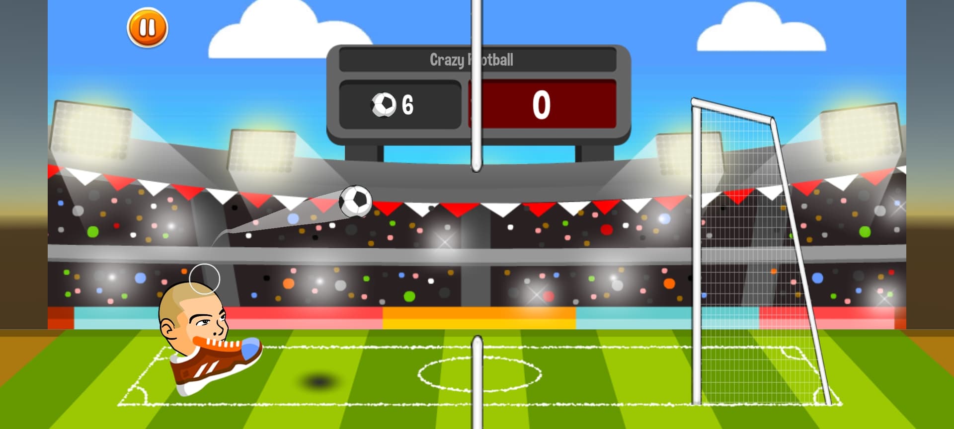 Verrückter Fußball