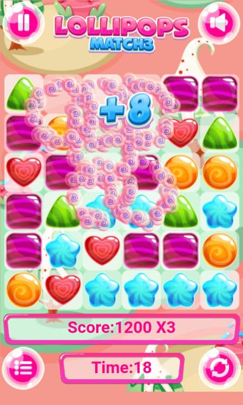 Lollipops Match 3