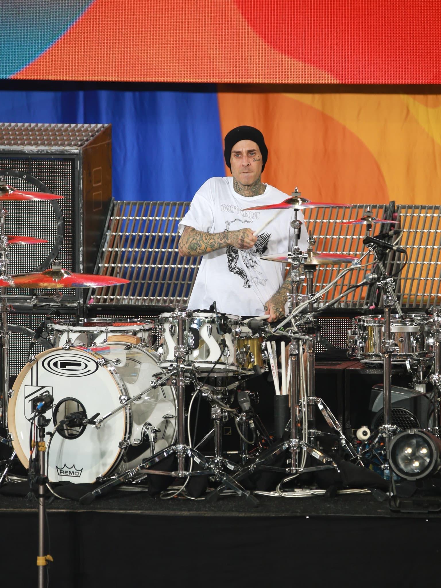 Travis Barker: Flugangst überwunden