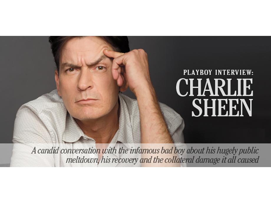 Playboy-Interview: Charlie Sheen