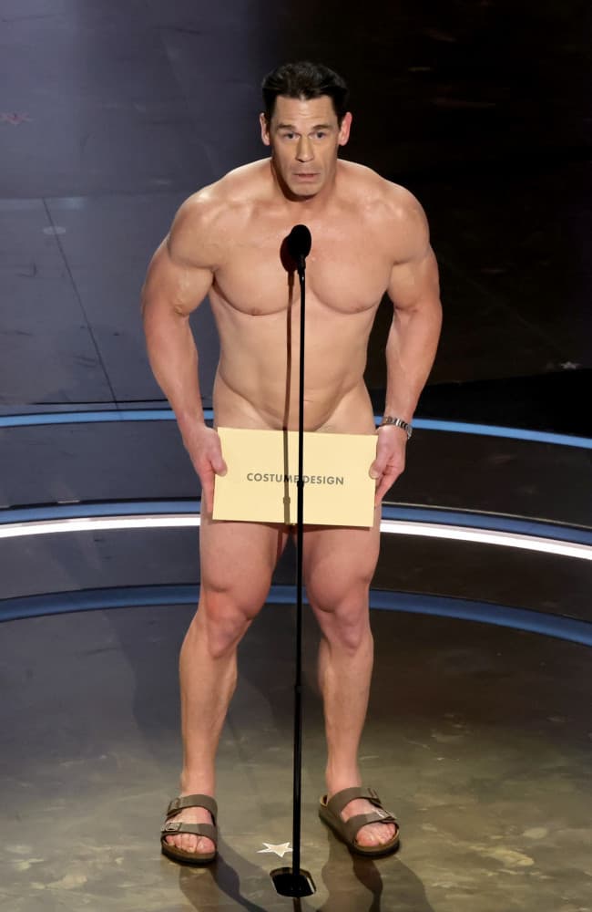John Cenas nackter Oscar-Stunt löste vor der Ausstrahlung Gegenreaktionen aus