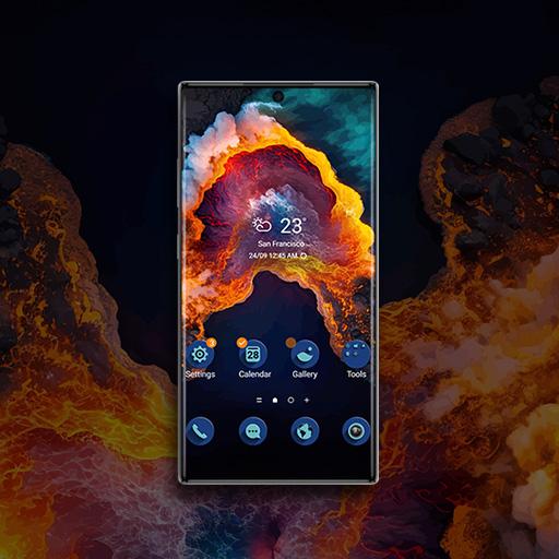 Lava Im Ozean