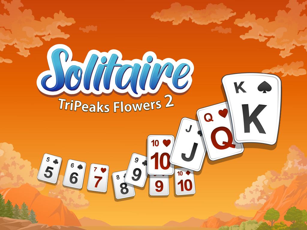Solitaire TriPeaks Flowers 2