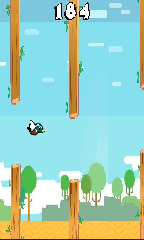 Flapping Duck