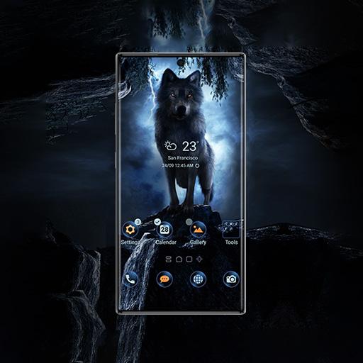 Wolf Im Dunkeln