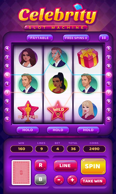 Celebrity Slot Machine