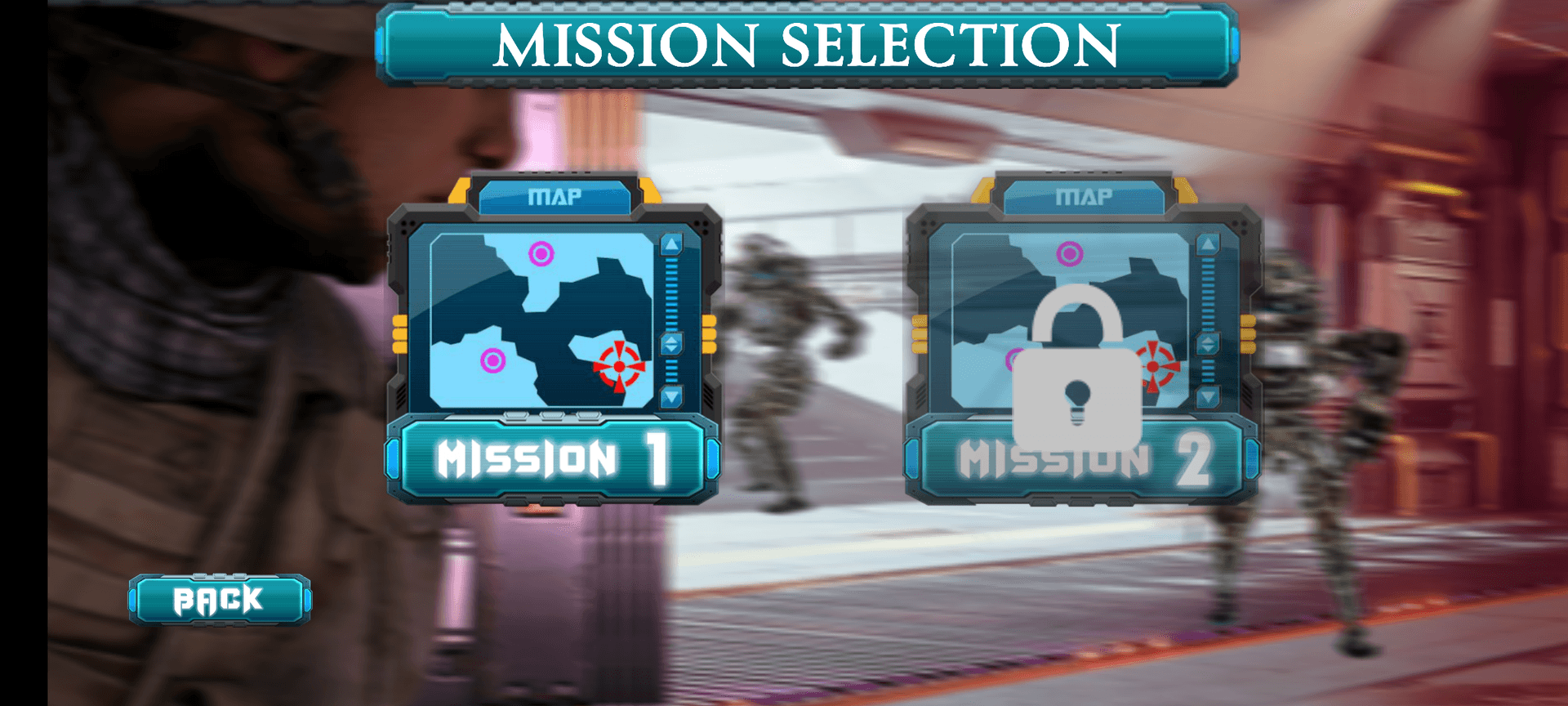 Roboter schießen Streik