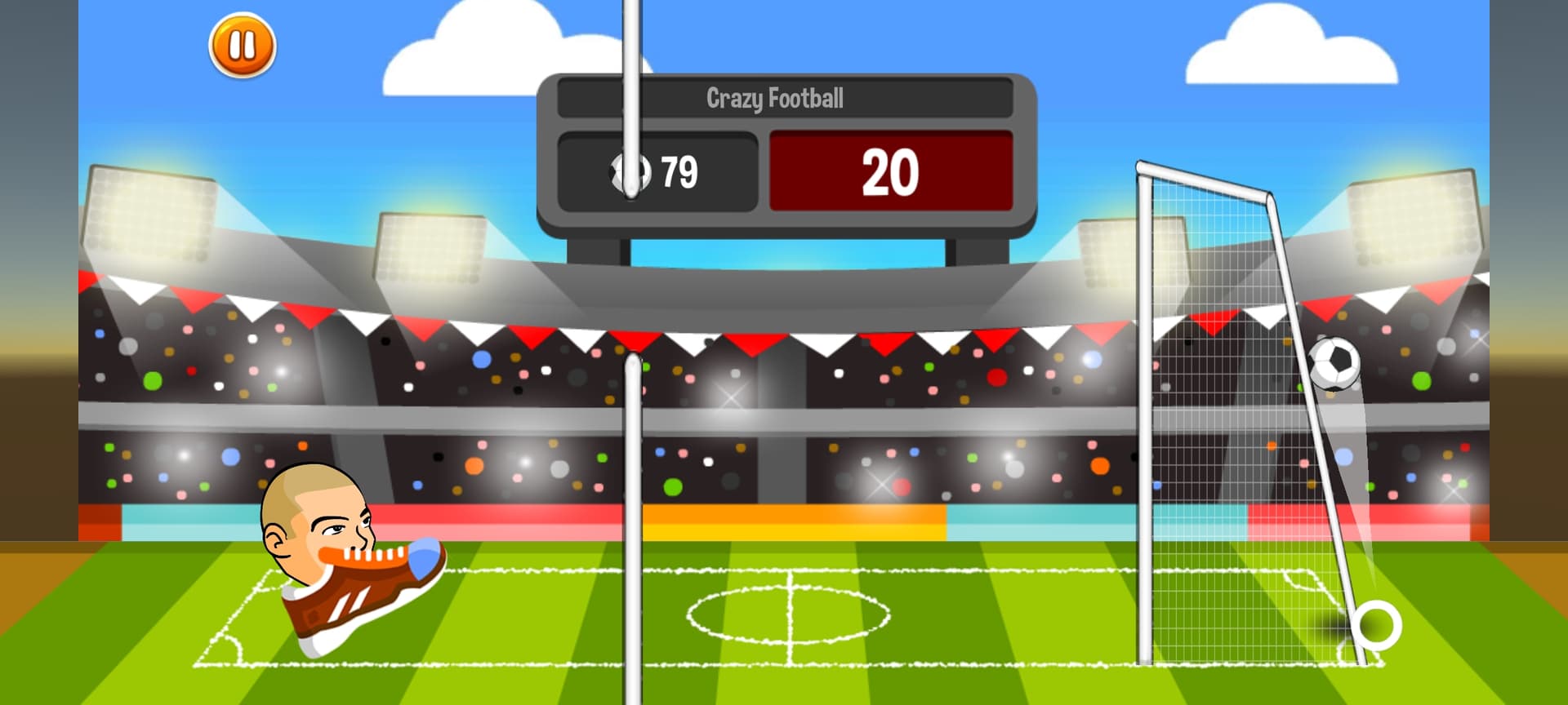 Verrückter Fußball